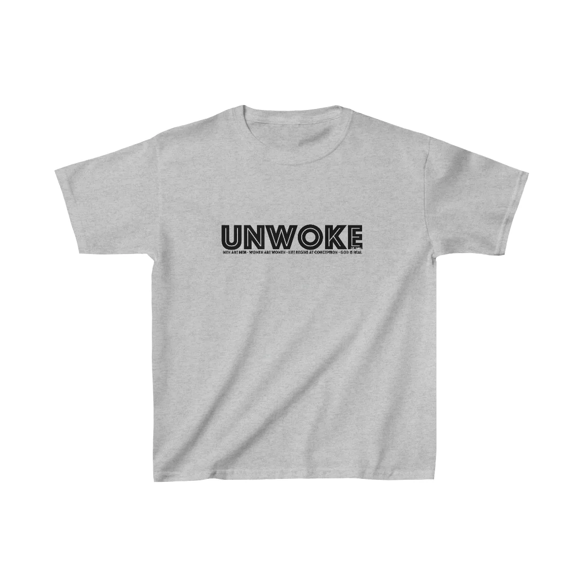 ZEF Defenders - Unwoke Children's Short Sleeve Tshirt