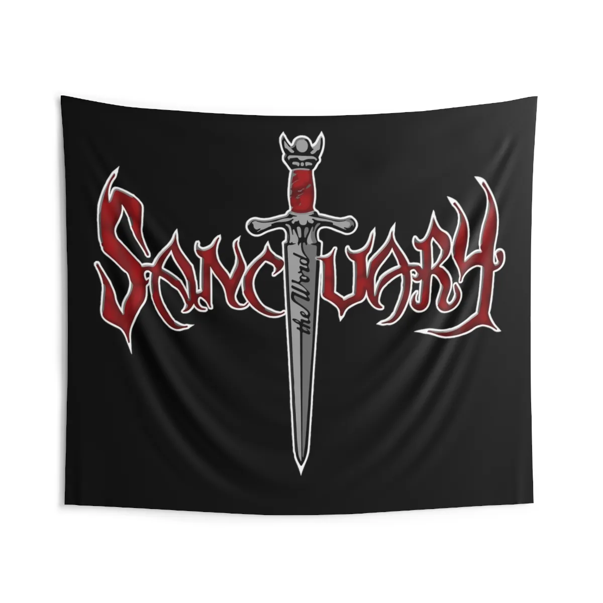 Sanctuary International Logo Indoor Wall Tapestries