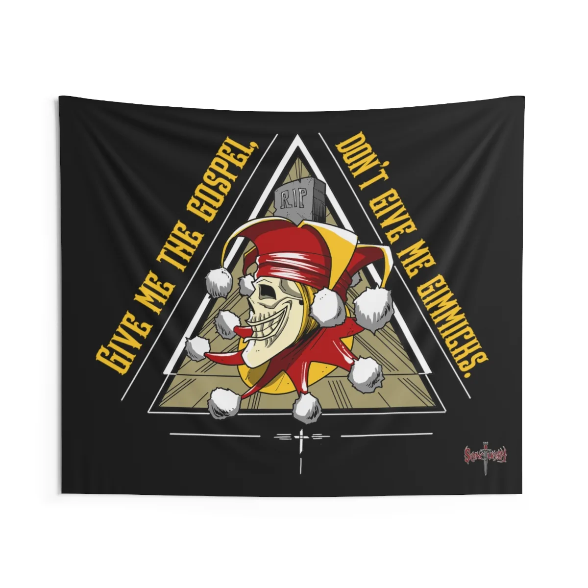 Sanctuary International - Give Me The Gospel Indoor Wall Tapestries