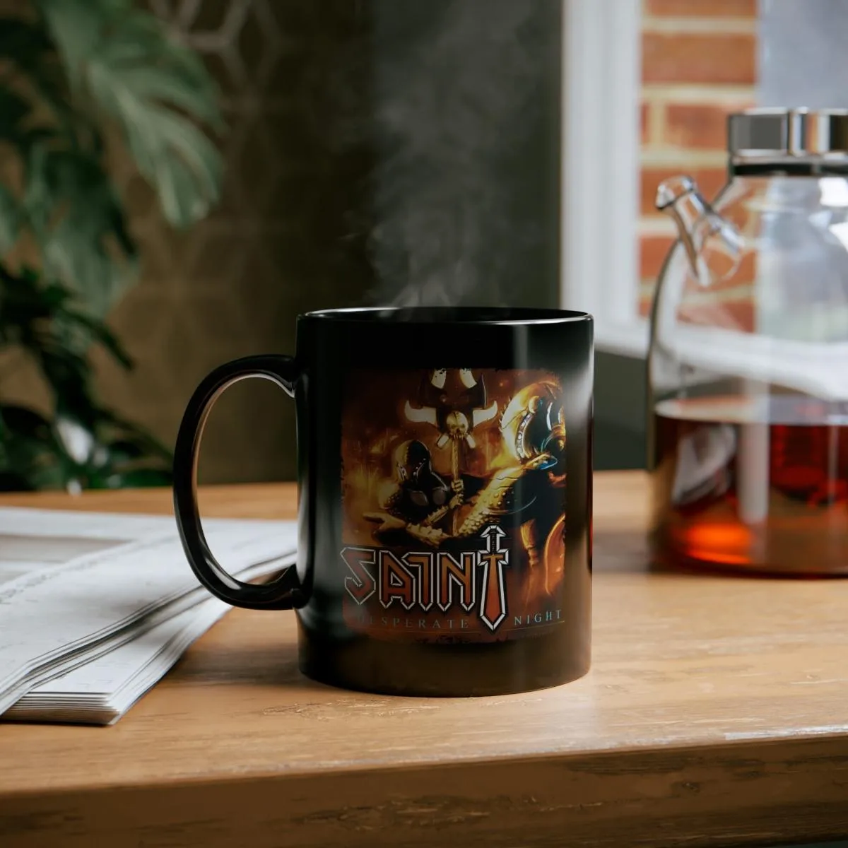 Saint - Desperate Night Black mug 11oz