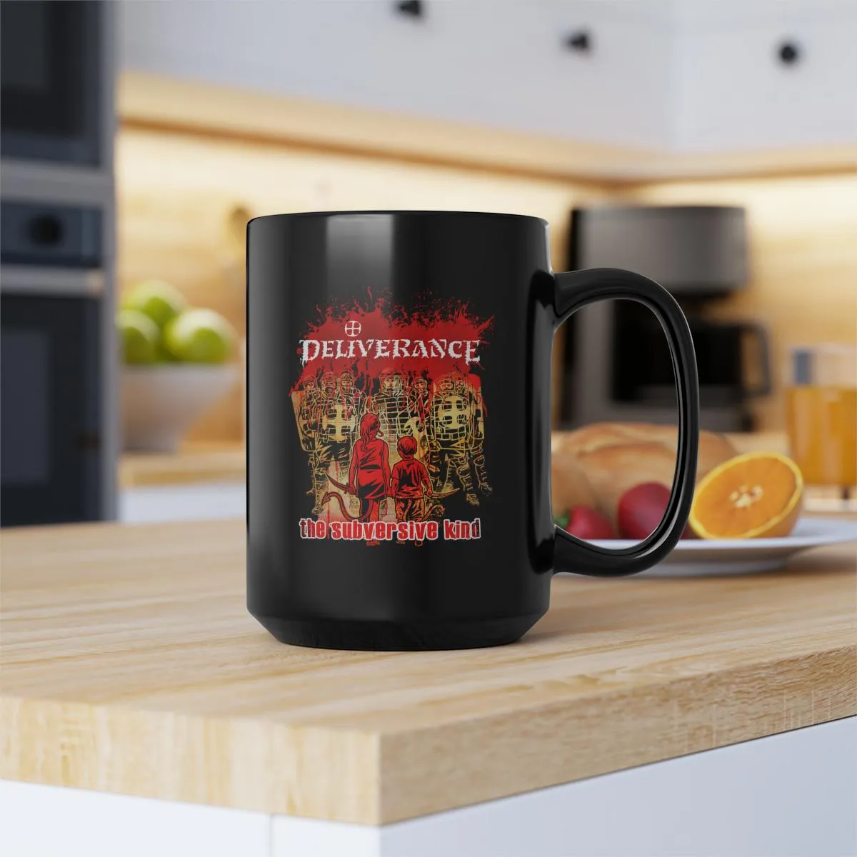 Deliverance - The Subversive Kind Black Mug 15oz