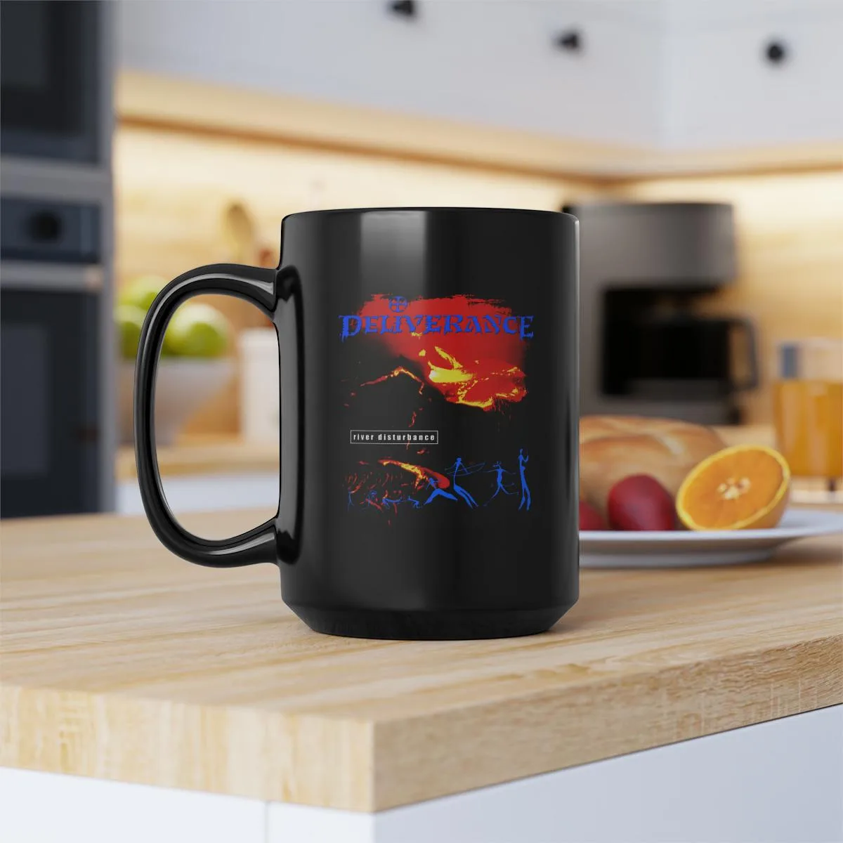 Deliverance - River Disturbance Black Mug 15oz