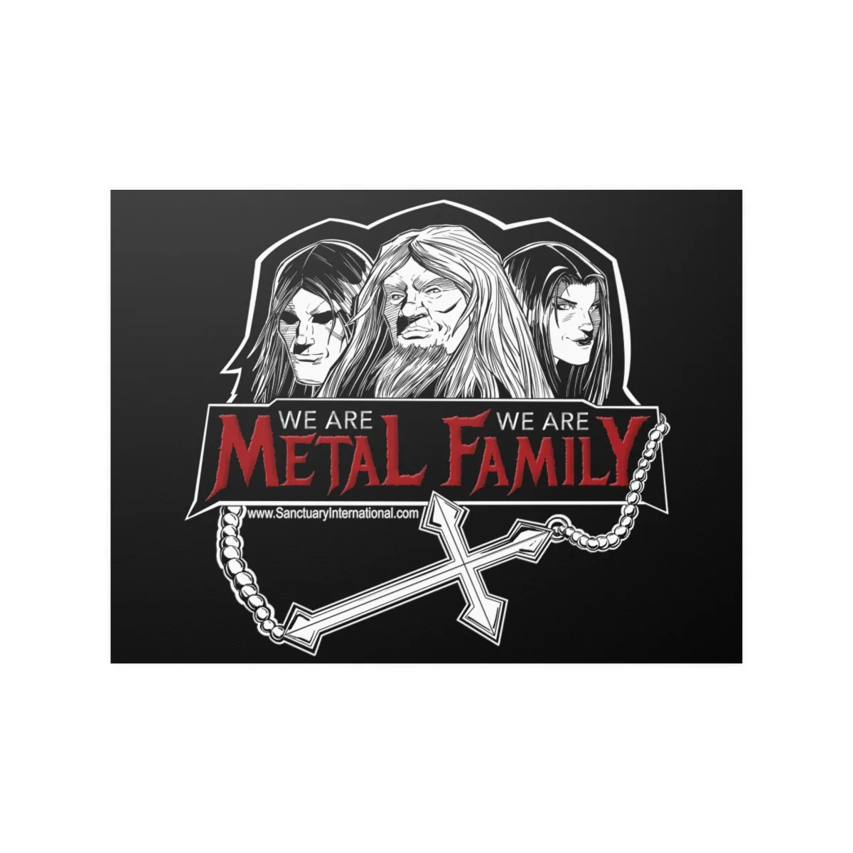 Sanctuary International - Metal Dude Family Poster Prints (210gsm)