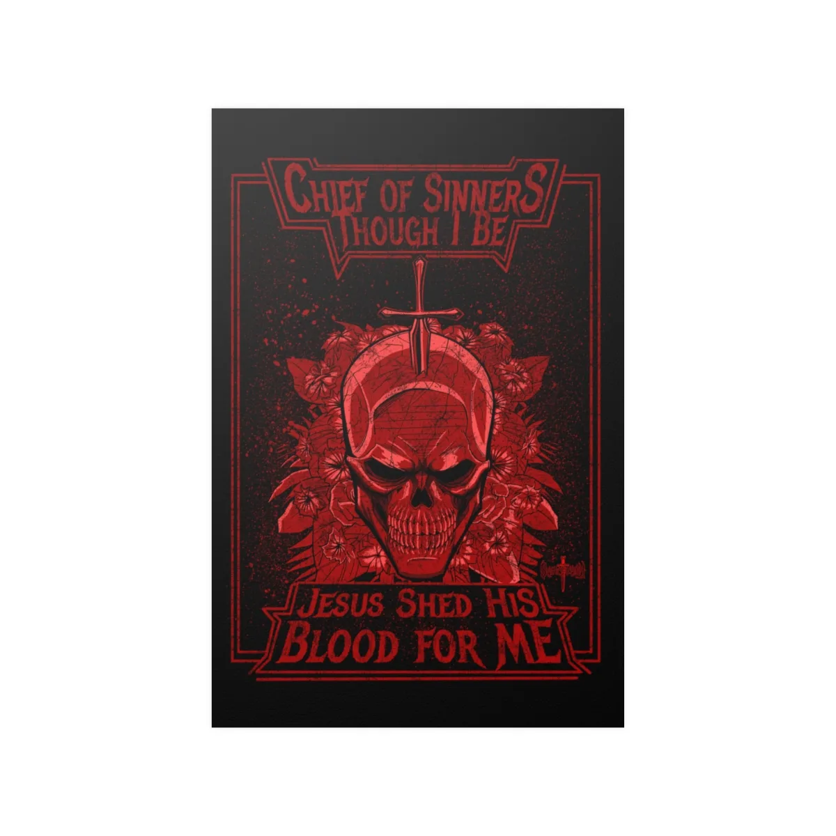 Sanctuary International - Chief Of Sinners Poster Prints (210gsm)