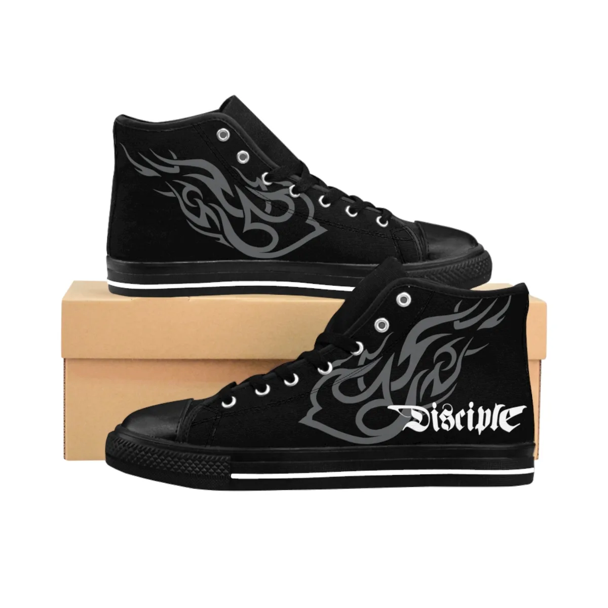 Disciple - Tribal Dove Men's High-top Sneakers