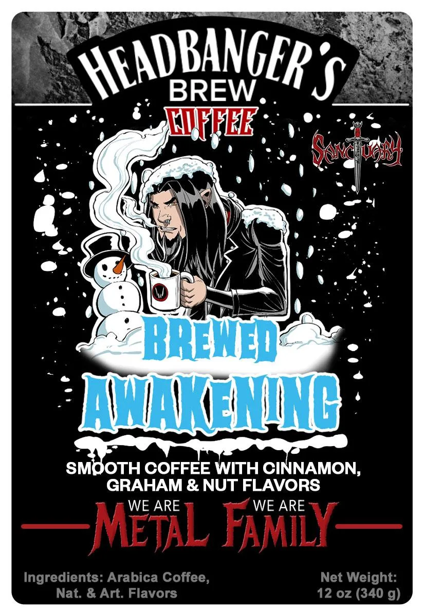 Headbanger's Brew: Brewed Awakening Coffee - Ground/K-Cups