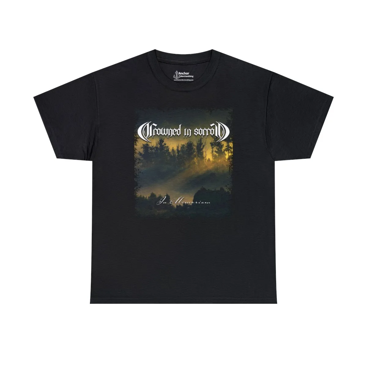 Crowned In Sorrow - In Memoriam Short Sleeve Tshirt