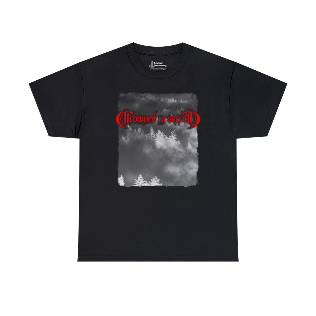 Crowned In Sorrow Fog Short Sleeve Tshirt