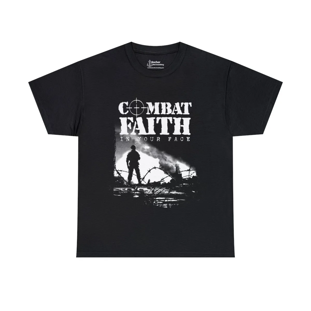 Combat Faith - In Your Face Short Sleeve Tshirt