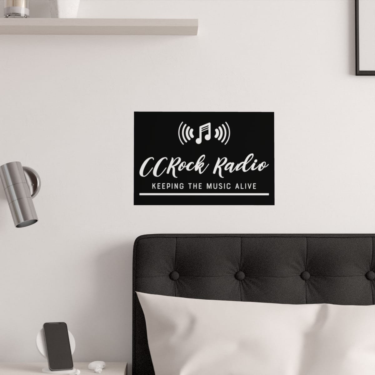 Classic Christian Rock Radio Logo Poster Prints (210gsm) - Image 11