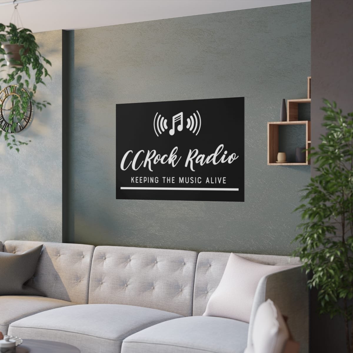 Classic Christian Rock Radio Logo Poster Prints (210gsm) - Image 21