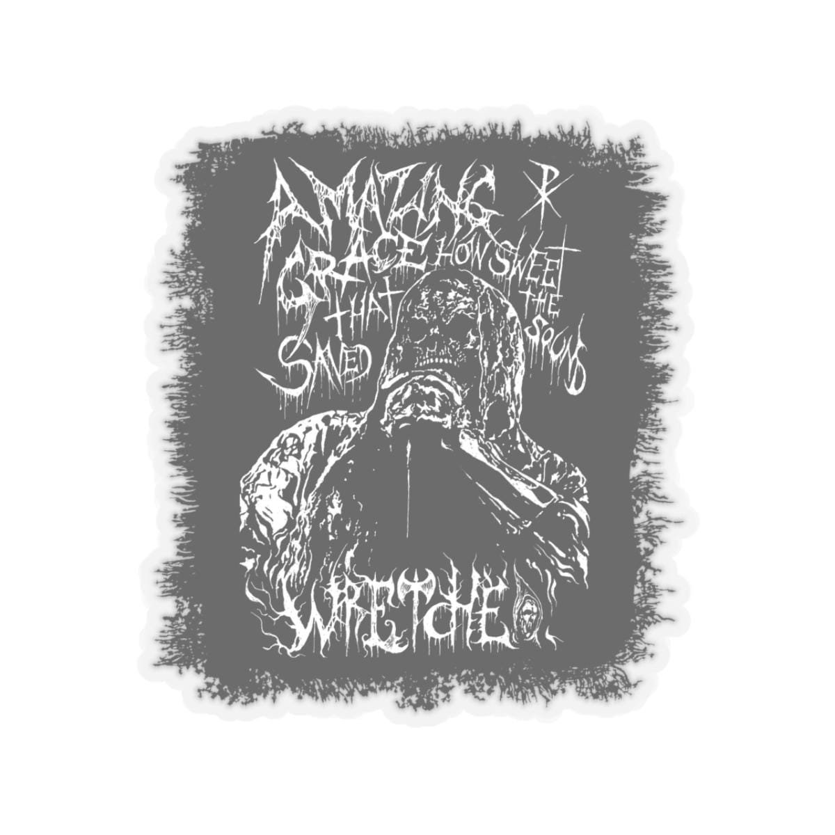 Wretched Graverobber - Amazing Grace Die Cut Stickers - Image 7