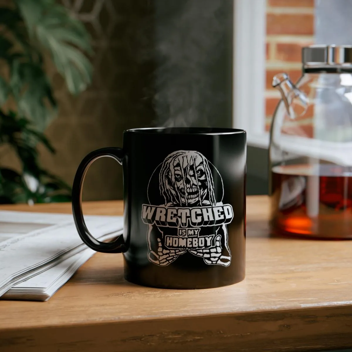 Wretched Graverobber - Wretched Is My Homeboy Black mug 11oz