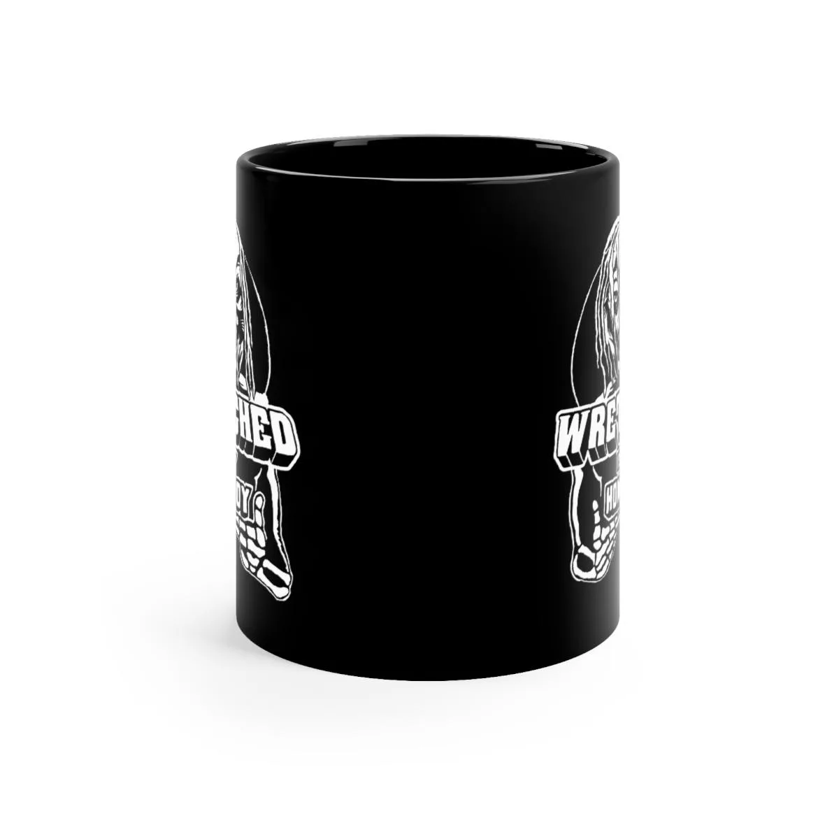 Wretched Graverobber - Wretched Is My Homeboy Black mug 11oz - Image 2