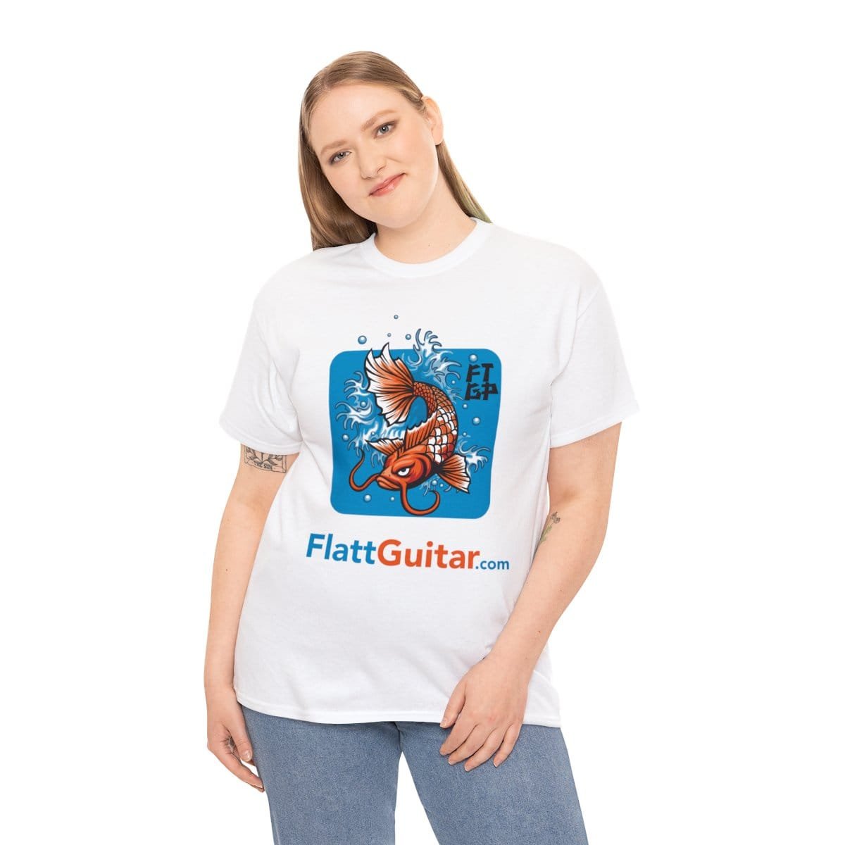 Flatt Teknologisk Guitar Products Koi Short Sleeve Tshirt - Image 16