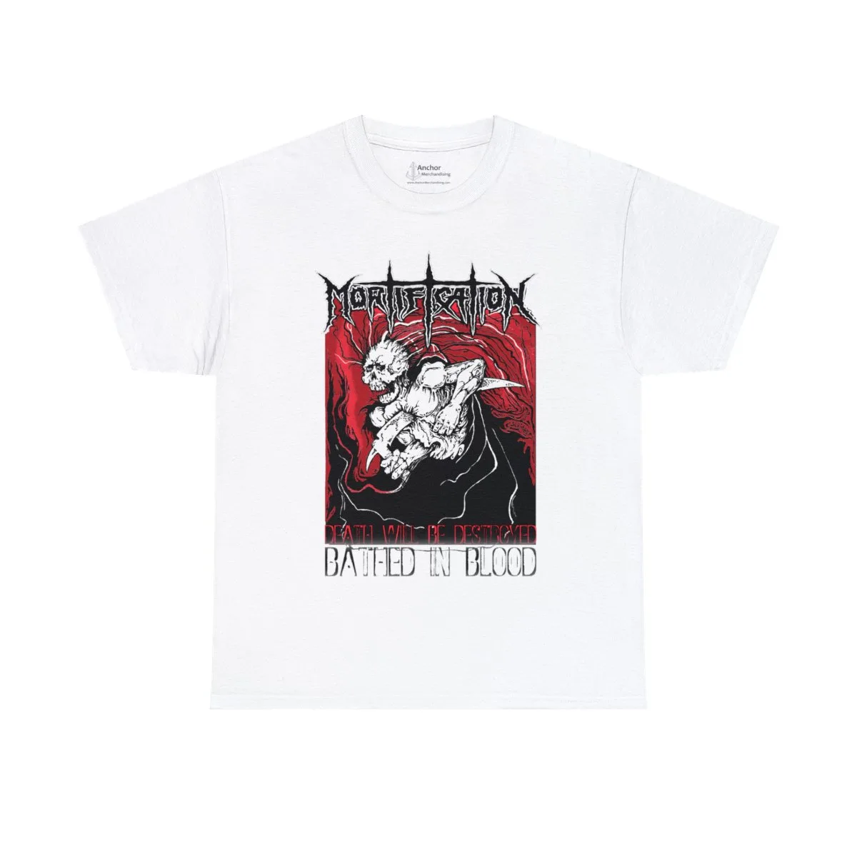 Mortification - Bathed In Blood Short Sleeve Tshirt - Image 3