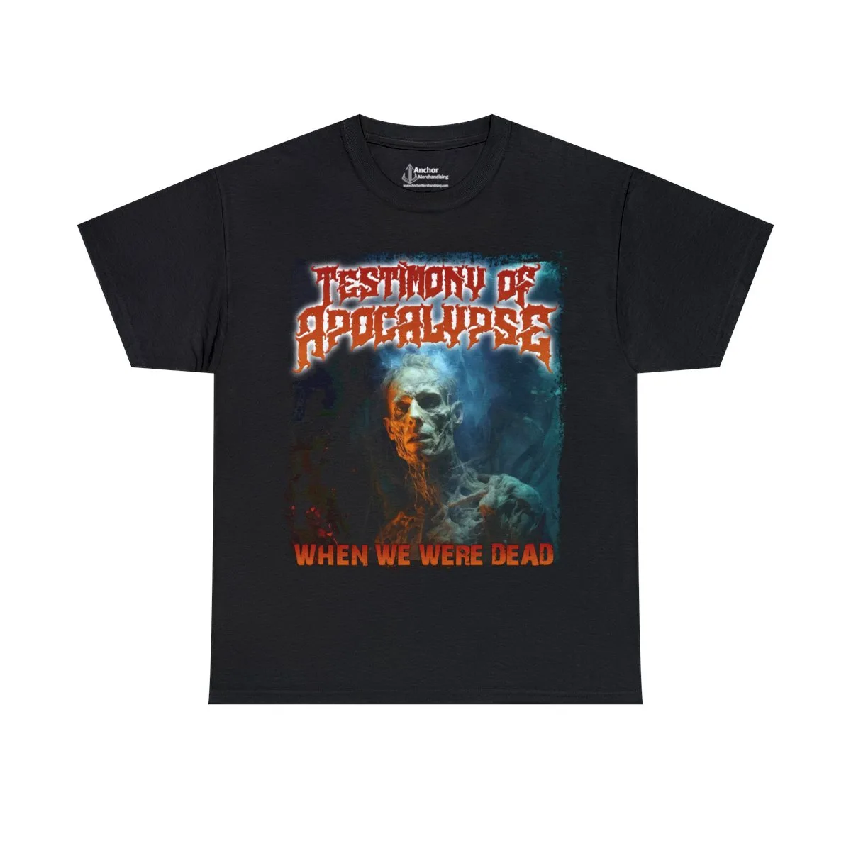 Testimony Of Apocalypse - When We Were Dead Zombie Version Short Sleeve Tshirt