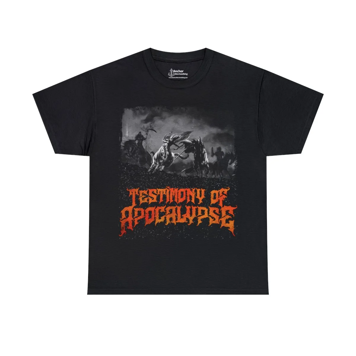 Testimony of Apocalypse Color Logo Version Short Sleeve Tshirt