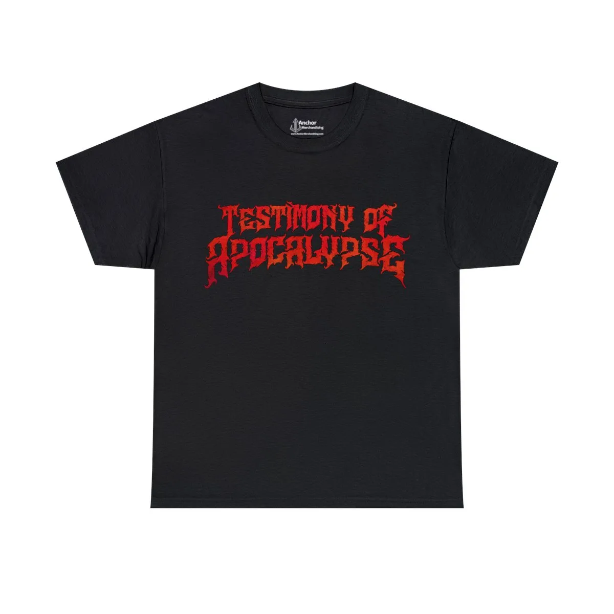 Testimony of Apocalypse Logo Short Sleeve Tshirt