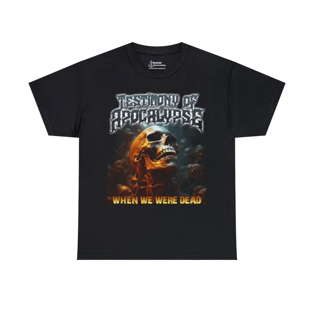 Testimony of Apocalypse - When We Were Dead Short Sleeve Tshirt