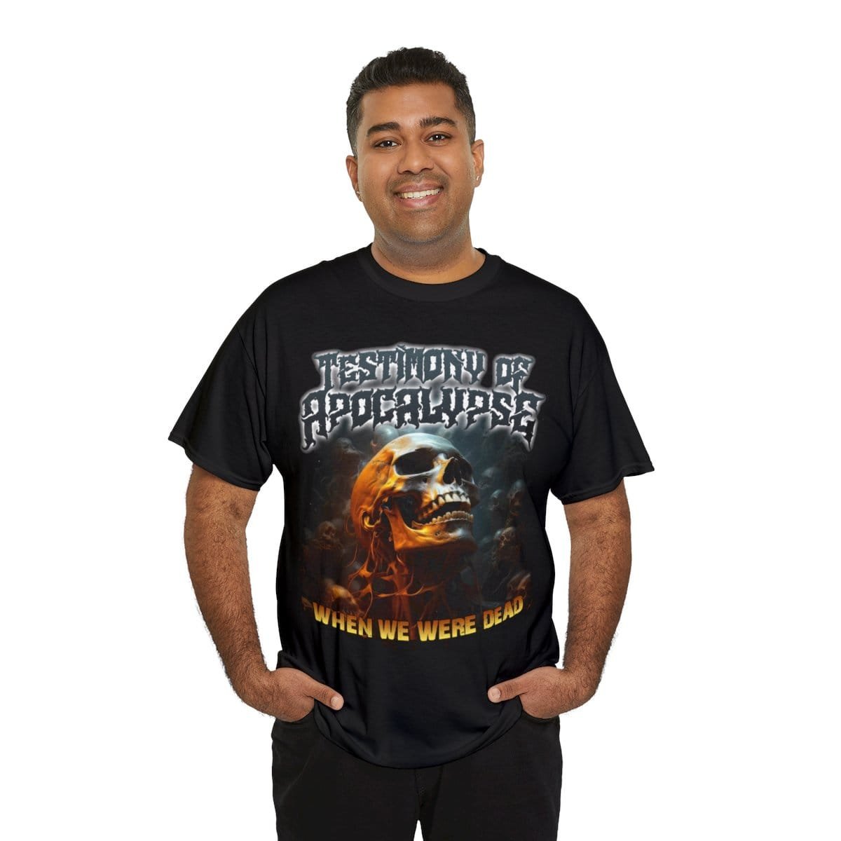 Testimony of Apocalypse - When We Were Dead Short Sleeve Tshirt - Image 8