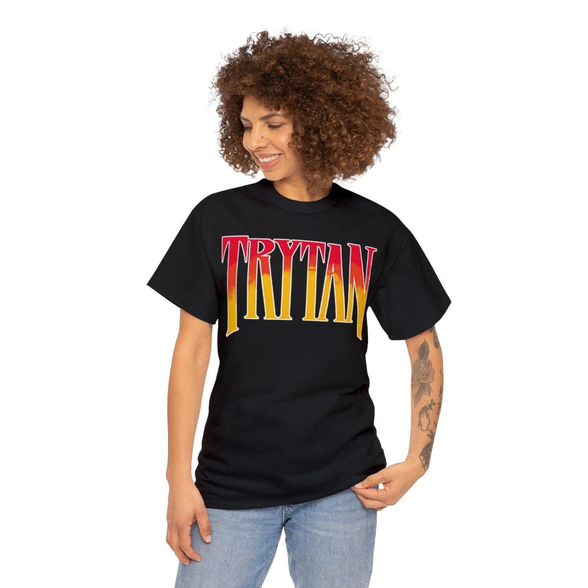 Trytan Logo Sylentiger Era Short Sleeve Tshirt - Image 3