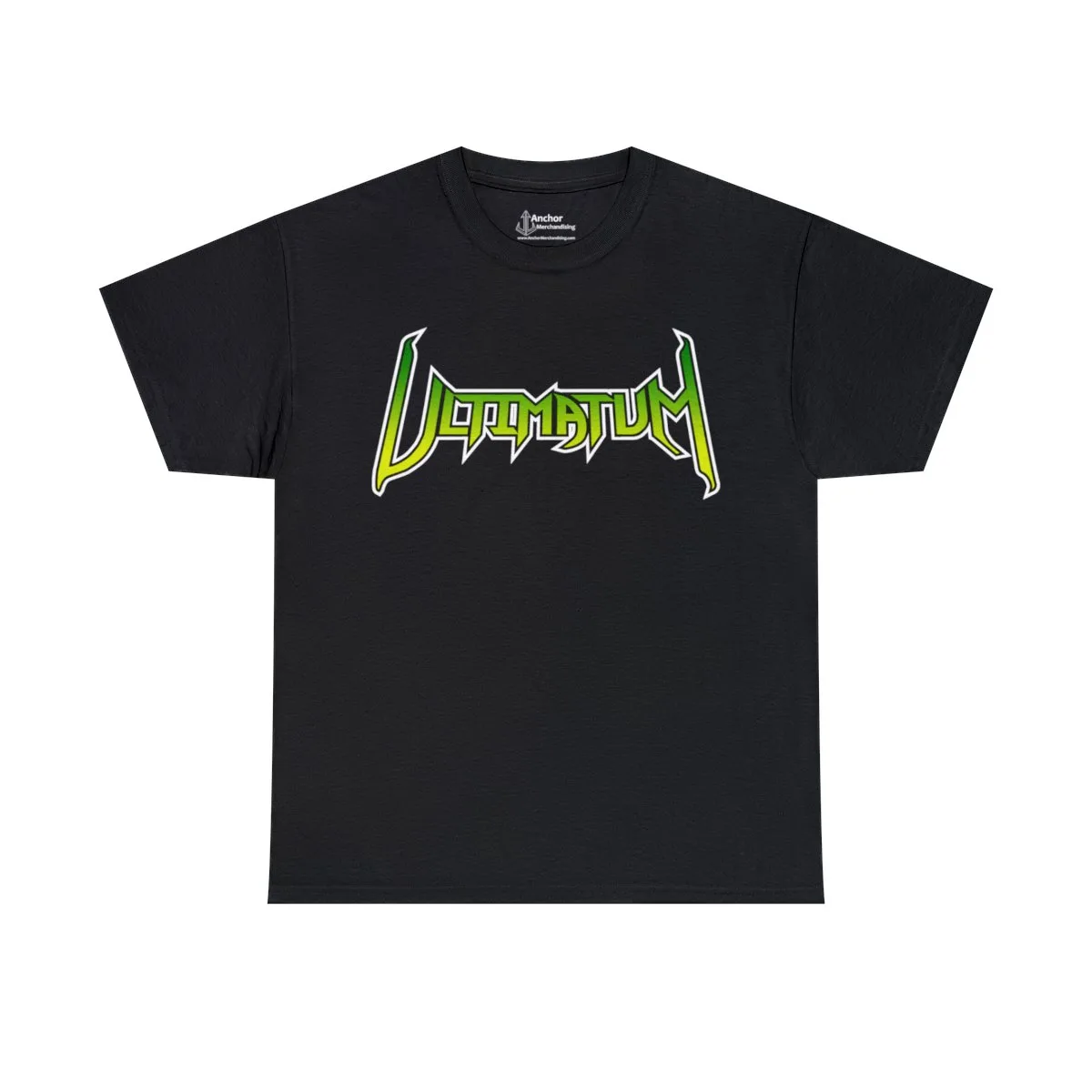 Ultimatum Logo Neck Snappin Short Sleeve Tshirt (2-Sided)