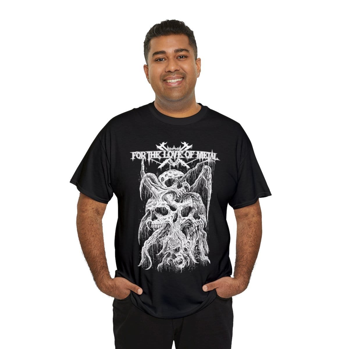For The Love Of Metal - Skulls Short Sleeve Tshirt - Image 8