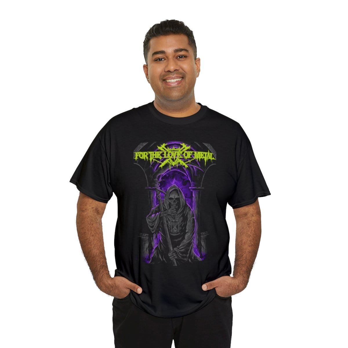 For The Love Of Metal - Grim Reaper Short Sleeve Tshirt - Image 8