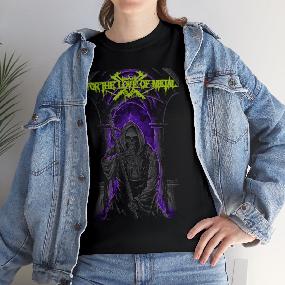 For The Love Of Metal - Grim Reaper Short Sleeve Tshirt - Image 9