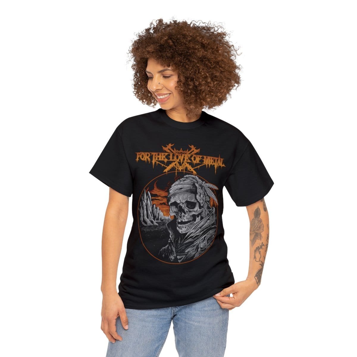 For The Love Of Metal - Planet Doom Short Sleeve T-shirt - Image 3