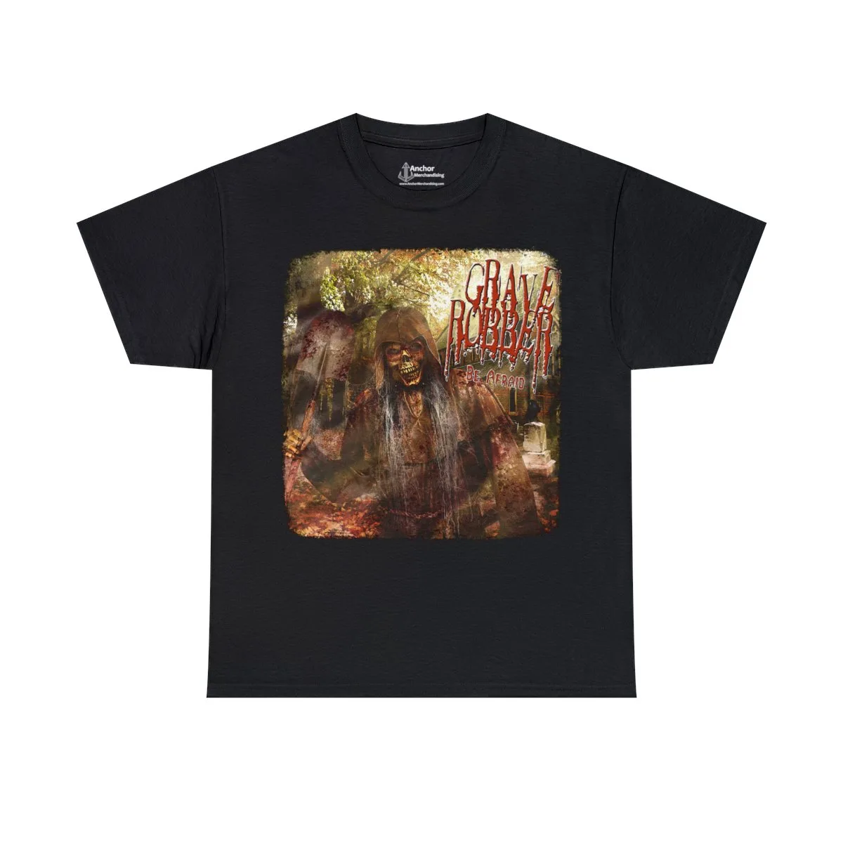 Grave Robber - Be Afraid Original Short Sleeve Tshirt