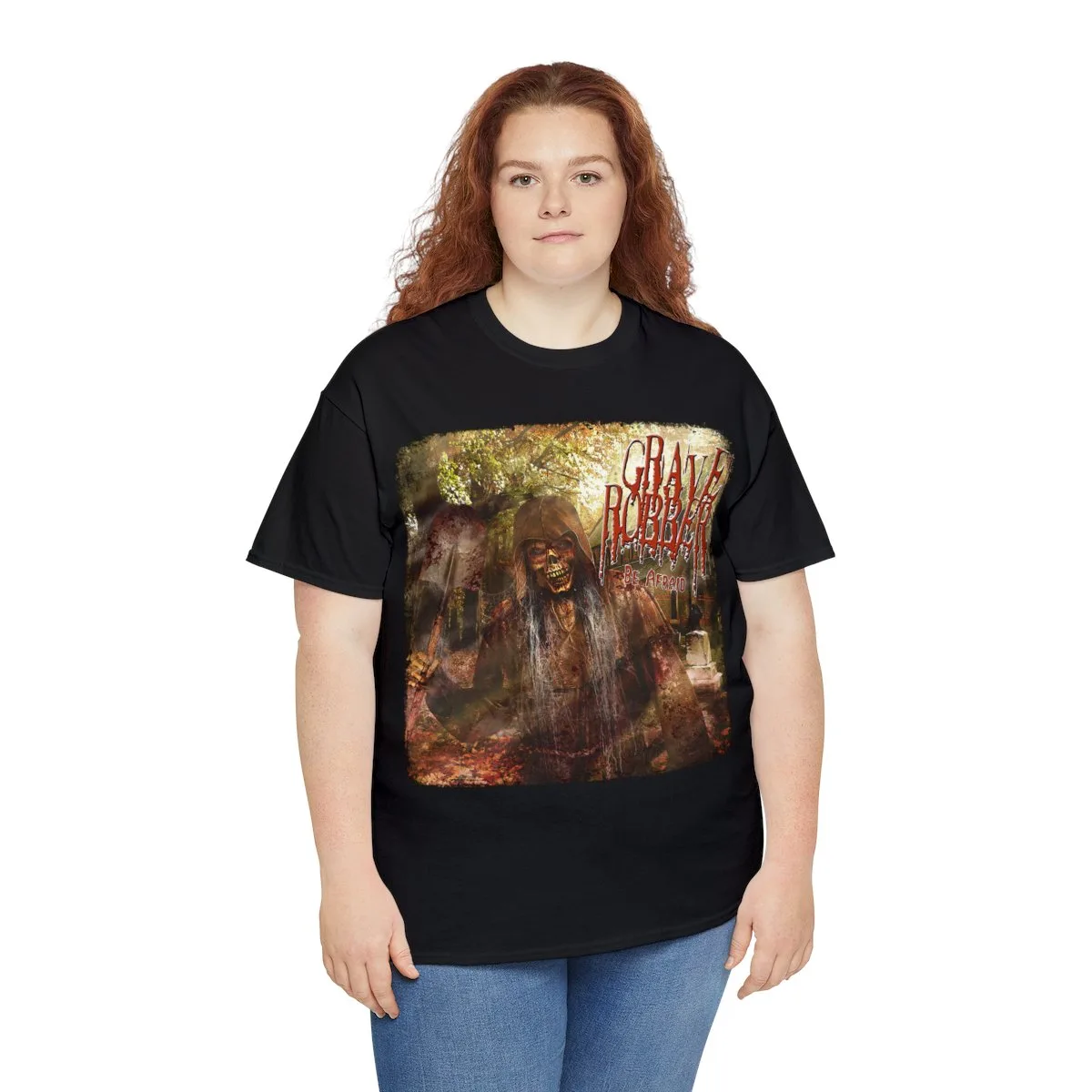 Grave Robber - Be Afraid Original Short Sleeve Tshirt - Image 7