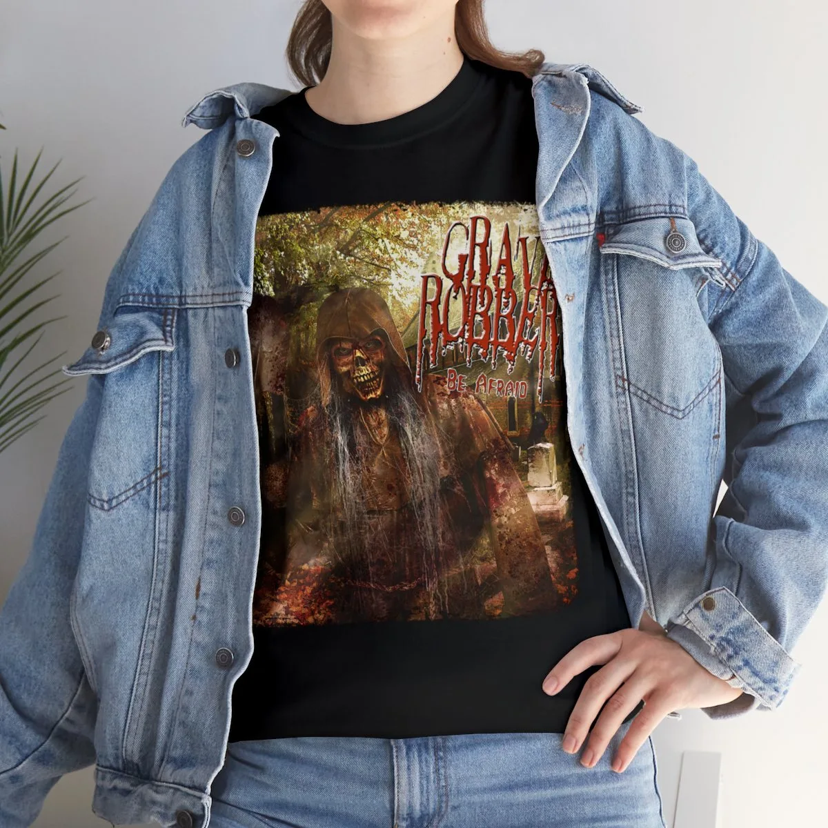 Grave Robber - Be Afraid Original Short Sleeve Tshirt - Image 9