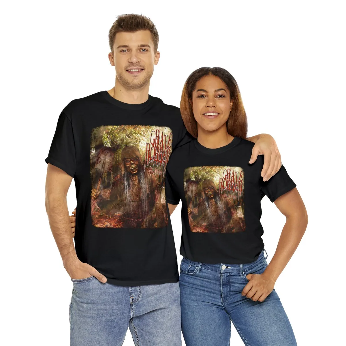 Grave Robber - Be Afraid Original Short Sleeve Tshirt - Image 10