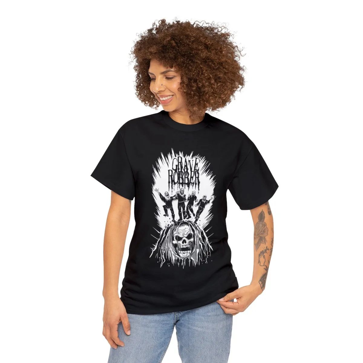 Grave Robber Volcano Destroyer Short Sleeve Tshirt - Image 3