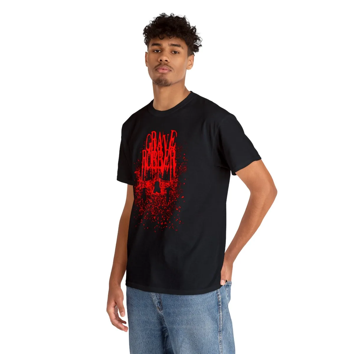 Grave Robber Splatter Short Sleeve Tshirt - Image 6