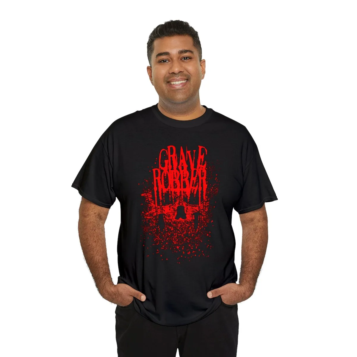 Grave Robber Splatter Short Sleeve Tshirt - Image 8