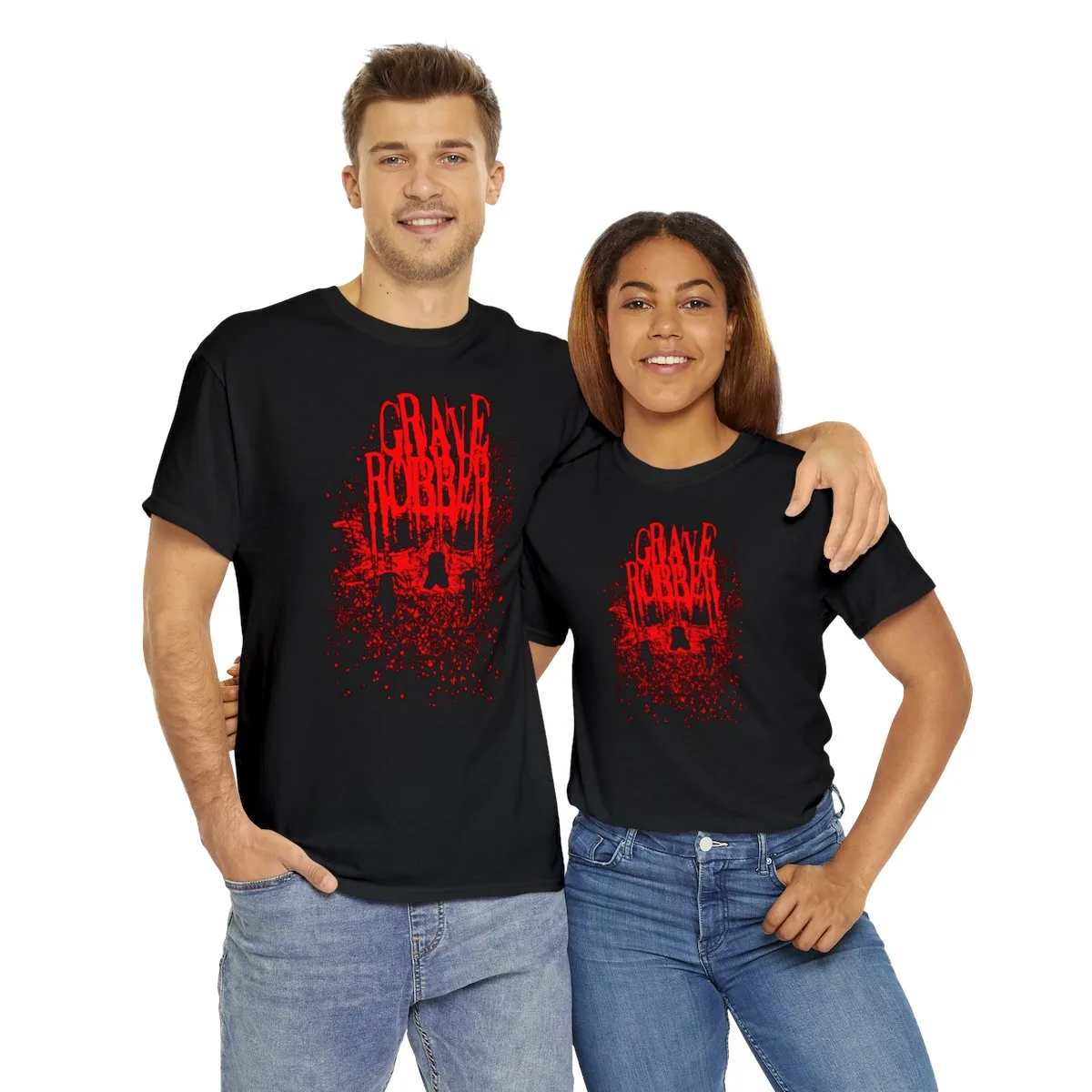 Grave Robber Splatter Short Sleeve Tshirt - Image 10