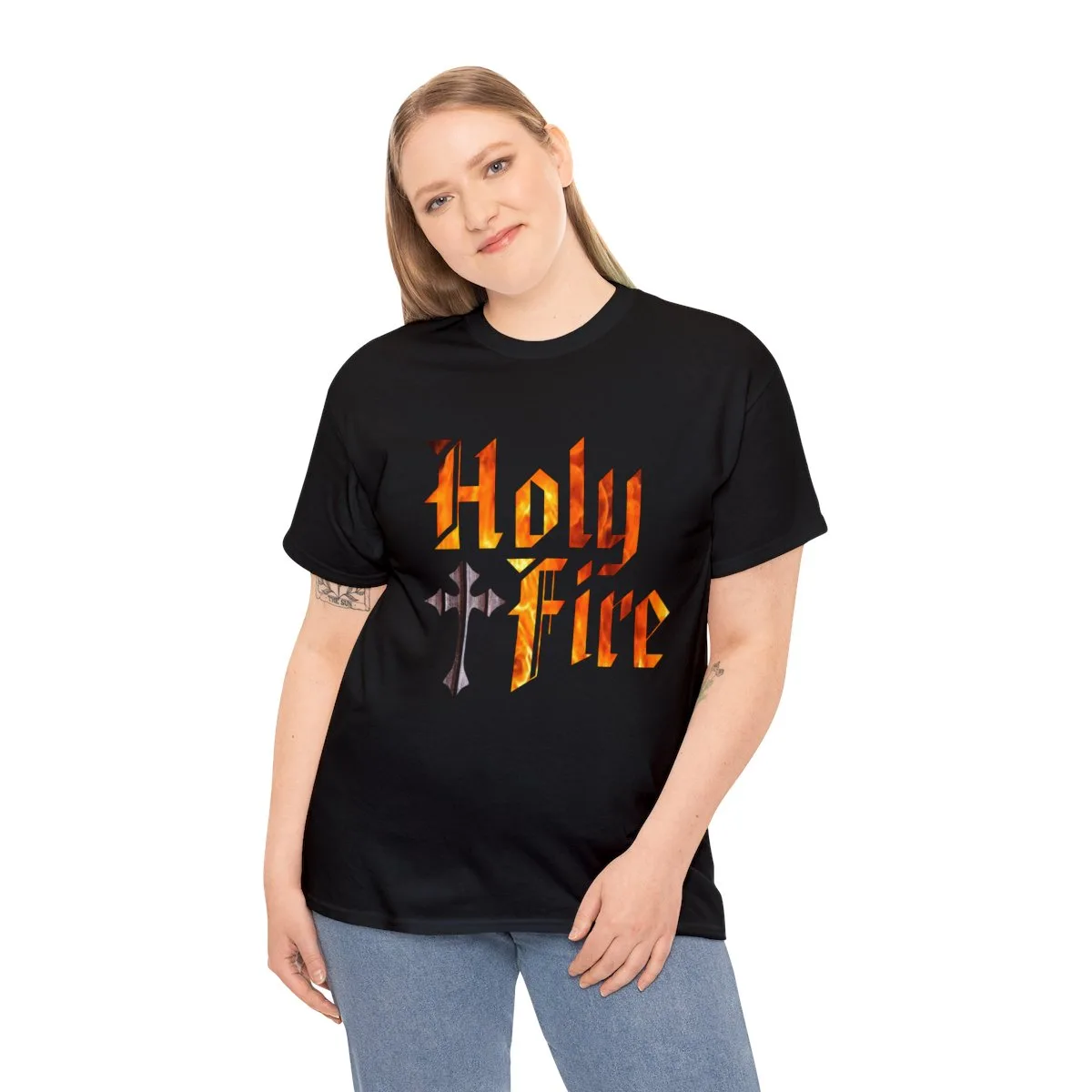Holy Fire Logo Short Sleeve Tshirt - Image 4