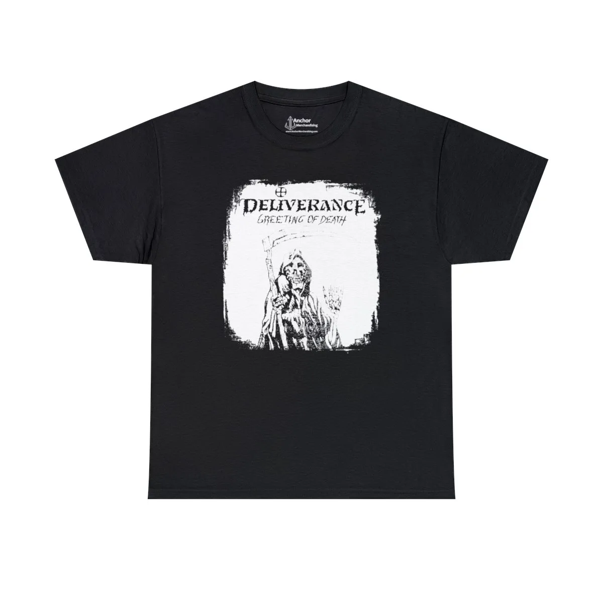 Deliverance - Greetings Of Death Short Sleeve Tshirt (2-Sided)