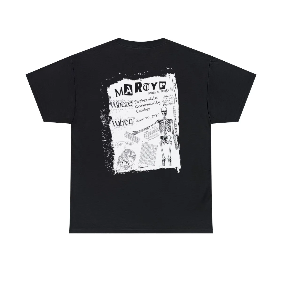 Martyr 1987 Flyer Short Sleeve Tshirt (2-Sided) - Image 2