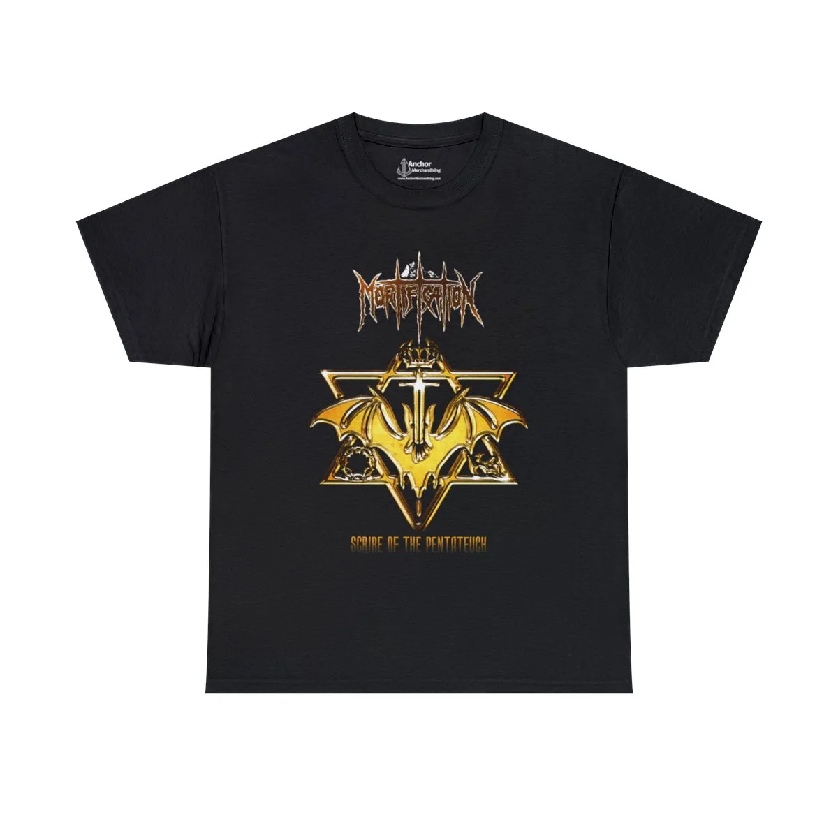 Mortification - Scribe of the Pentateuch Bat Version Short Sleeve Tshirt