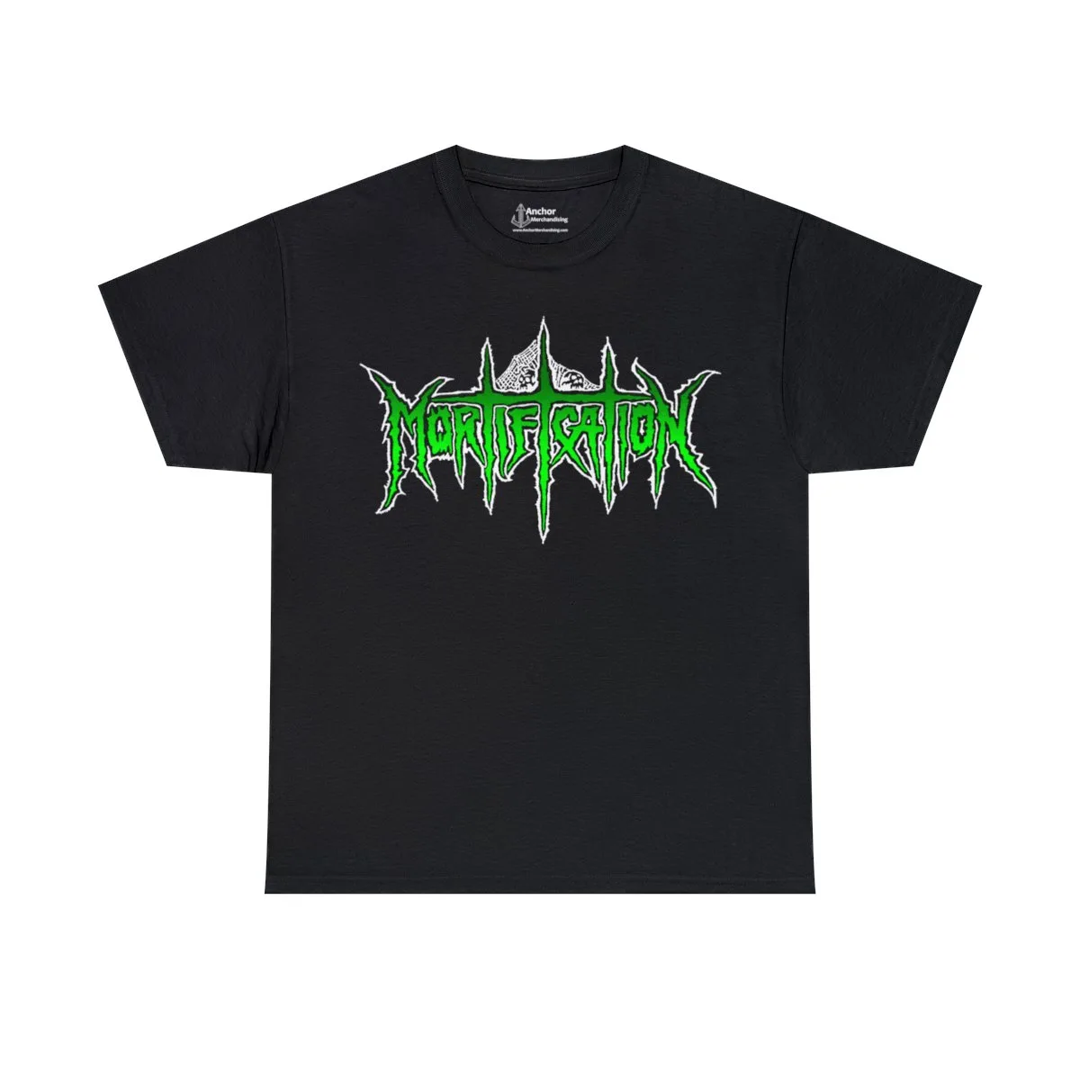 Mortification Green Logo Short Sleeve Tshirt