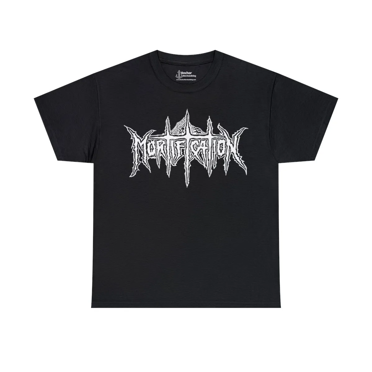 Mortification White Logo Short Sleeve Tshirt