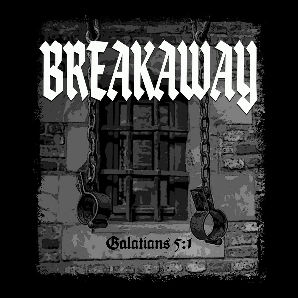 Breakaway - Shackles - Black Denim Printed Patches (2 sizes)