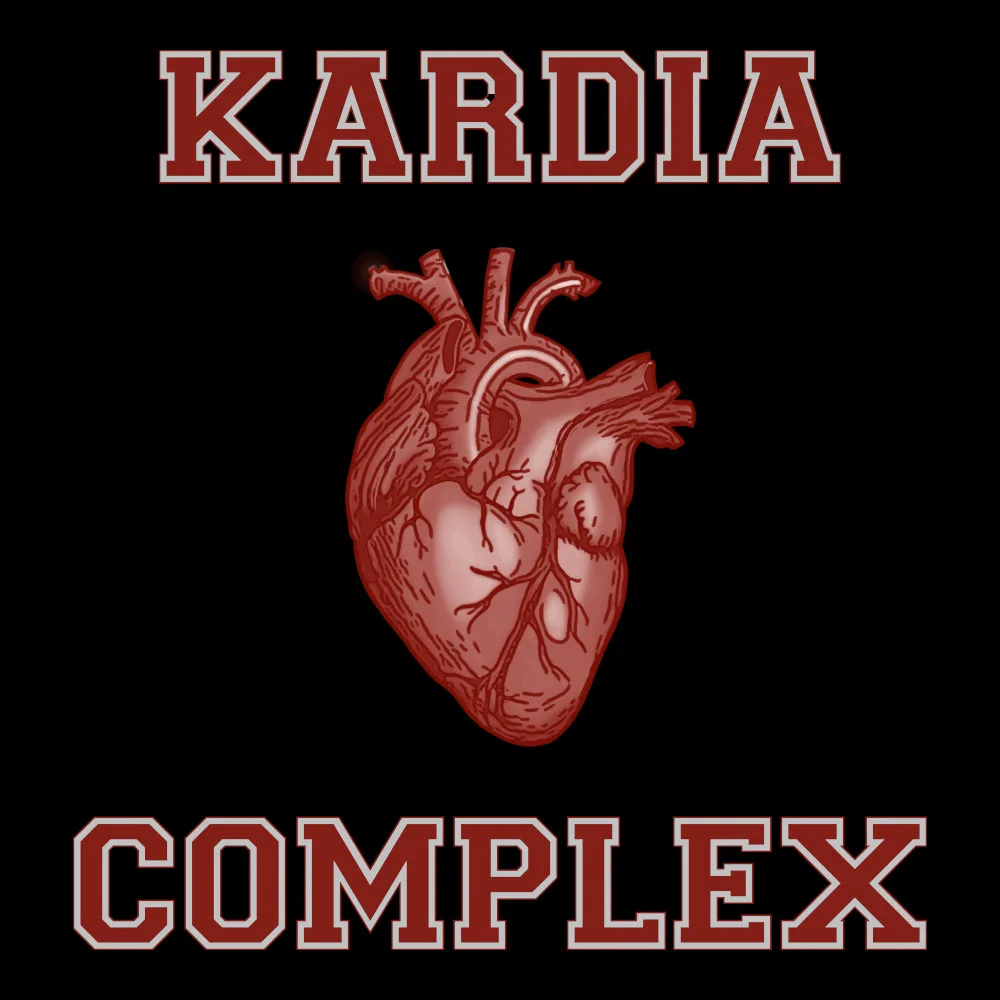 Kardia Complex - Black Denim Printed Patches (2 sizes)
