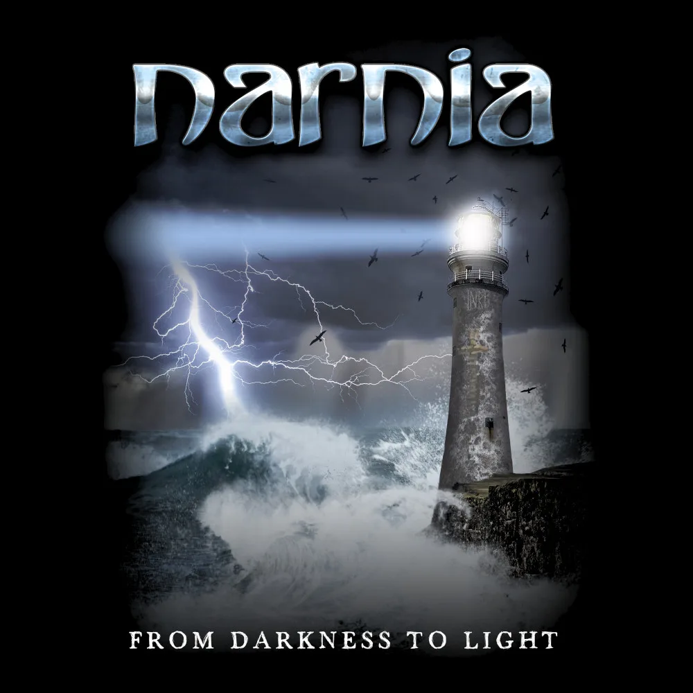 Narnia - From Dark To Light - Black Denim Printed Patches (2 sizes)