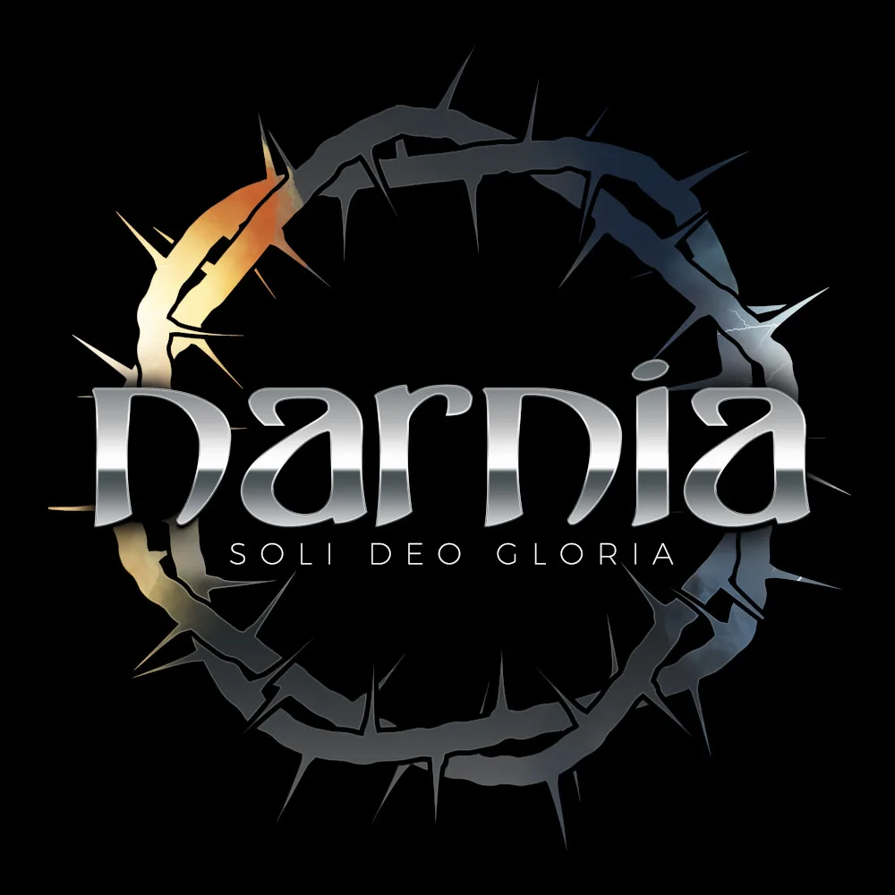 Narnia - Soli Deo Gloria - Black Denim Printed Patches (2 sizes)