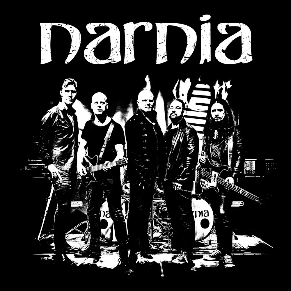 Narnia Vintage Photo - Black Denim Printed Patches (2 sizes)